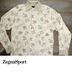 Ermenegildo Zegna Sport Printed Floral Shirt M's M